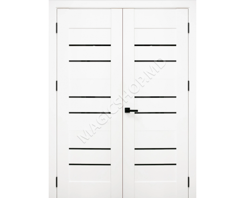 Межкомнатная дверь BIT 06 (120x200 cm) Белый оникс